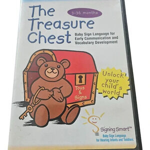 The Treasure Chest 3-36m Sign Language DVD -USED